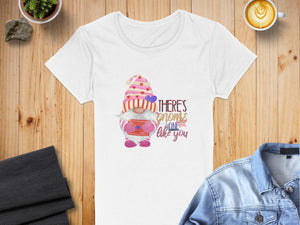 Cute Valentine's Day Gnome Graphic Design T-Shirts