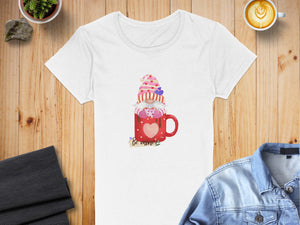 Be Mine Gnome Holding Heart Valentine's Day T-Shirts