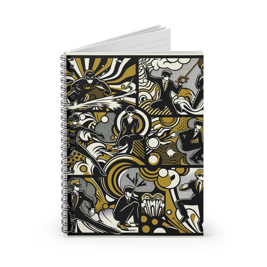 Alessandra Caravaggio - Spiral Notebook