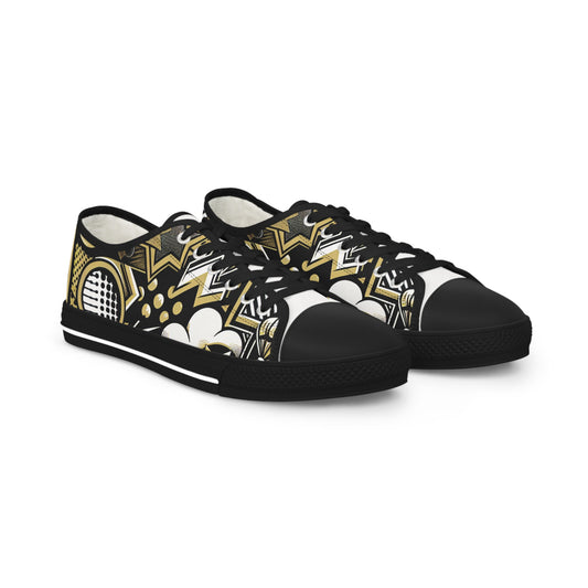 Amelia Cortez - Men's Lowtop Sneakers