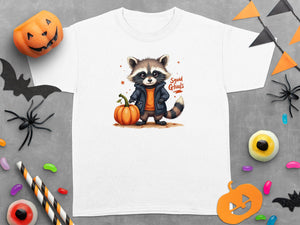 Adorable Halloween Raccoon Squad Ghouls T-Shirts