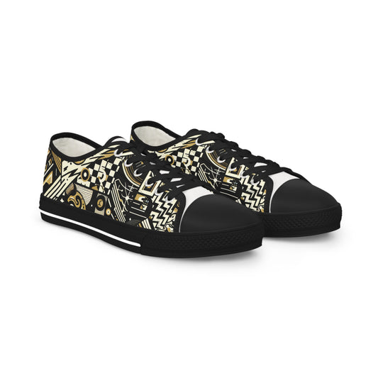 Evelina Delacroix - Men's Lowtop Sneakers