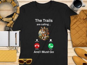 Corgi Adventure Call and Reject Unisex T-Shirt