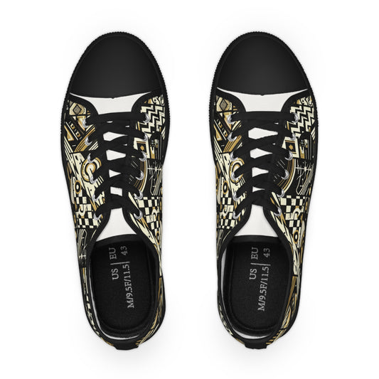 Evelina Delacroix - Men's Lowtop Sneakers