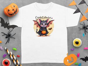 Adorable Candy Collector Halloween Kids T-Shirts